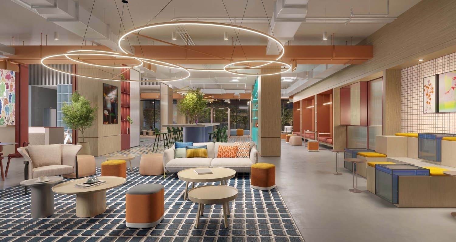 Rove Home Downtown amenity Co-Working Area - Downtown Dubai, Dubai - by Irth Development