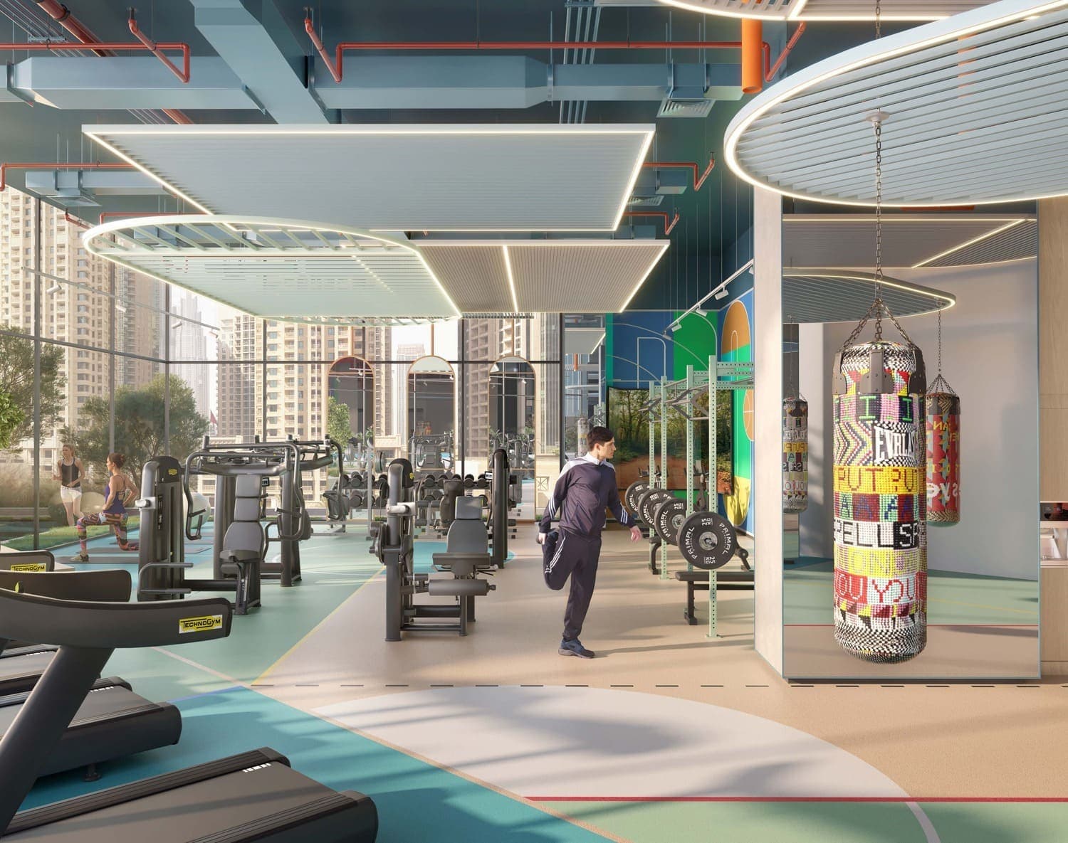 Rove Home Downtown amenity Gym - Downtown Dubai, Dubai - by Irth Development