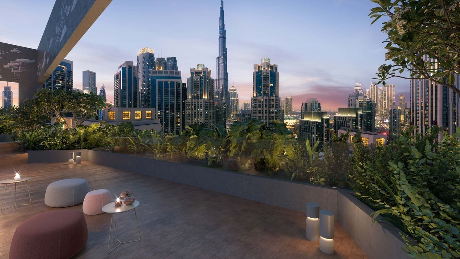 Rove Home Downtown amenity Rooftop Viewing Deck - Downtown Dubai, Dubai - by Irth Development