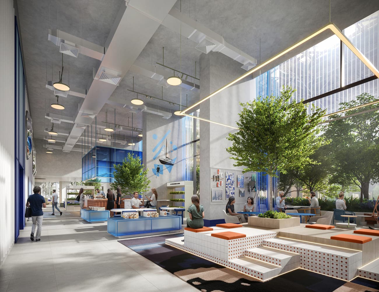 Rove Home Dubai Marina amenity Cafe - Dubai Marina, Dubai - by Irth Development