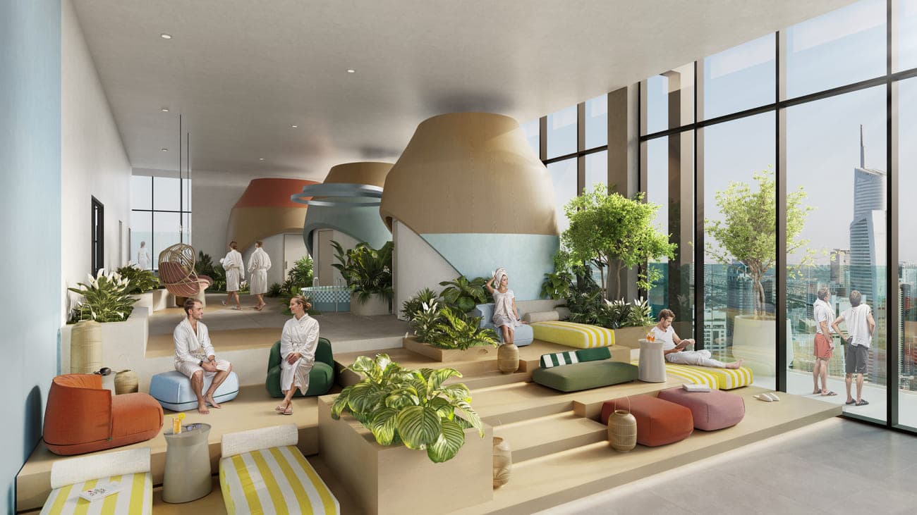 Rove Home Dubai Marina amenity Multi-Sensory Wellness Pods - Dubai Marina, Dubai - by Irth Development