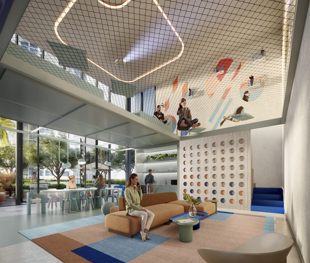 Rove Home Dubai Marina amenity Multipurpose Hall - Dubai Marina, Dubai - by Irth Development