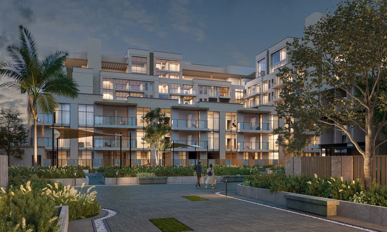 Royal Park amenity Landscape Areas - Masdar City, Dubai - by Reportage Properties