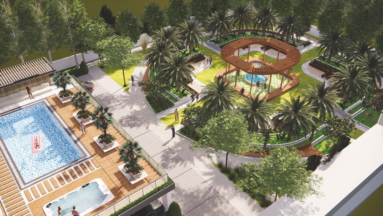 Royal Regency amenity Fountain Area - Business Bay, Dubai - by Al Seeb Developers