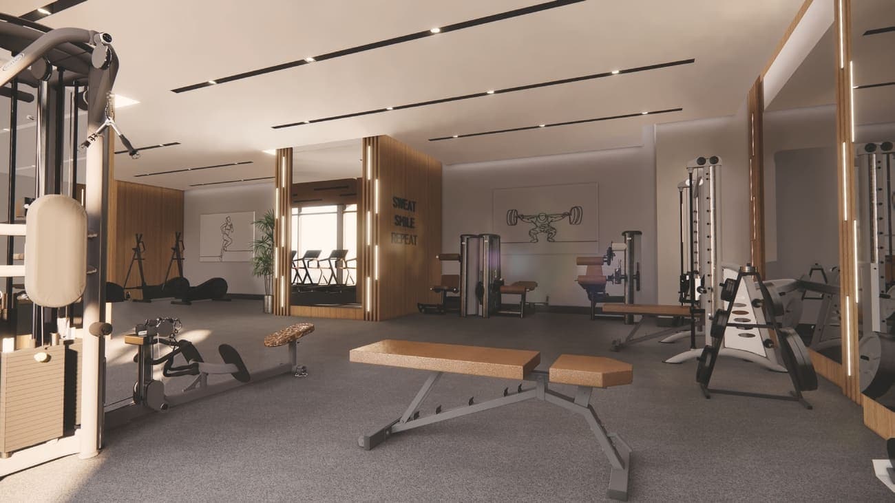Royal Regency amenity Indoor Sports Arena - Business Bay, Dubai - by Al Seeb Developers