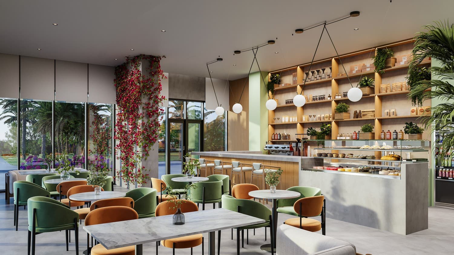 Royal Regency Suites amenity Café On The Ground Floor in Business Bay, Dubai, by Al Seeb Developers