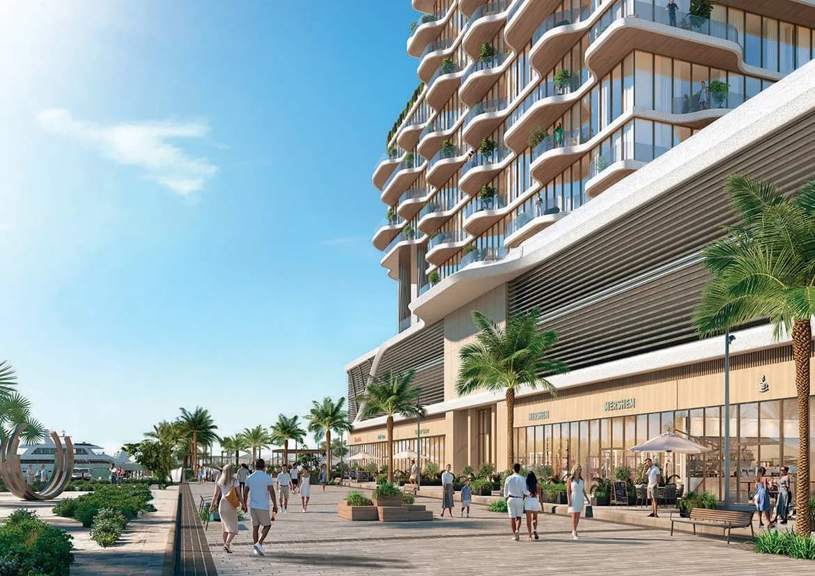 Royal Yacht Club Residence amenity Promenade Marina - Dubai Islands, Dubai - by Azimuth Development