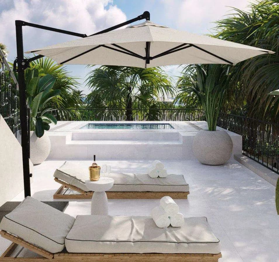 Royalin Villas amenity Rooftop Terrace - Bali, Dubai - by DM Projects