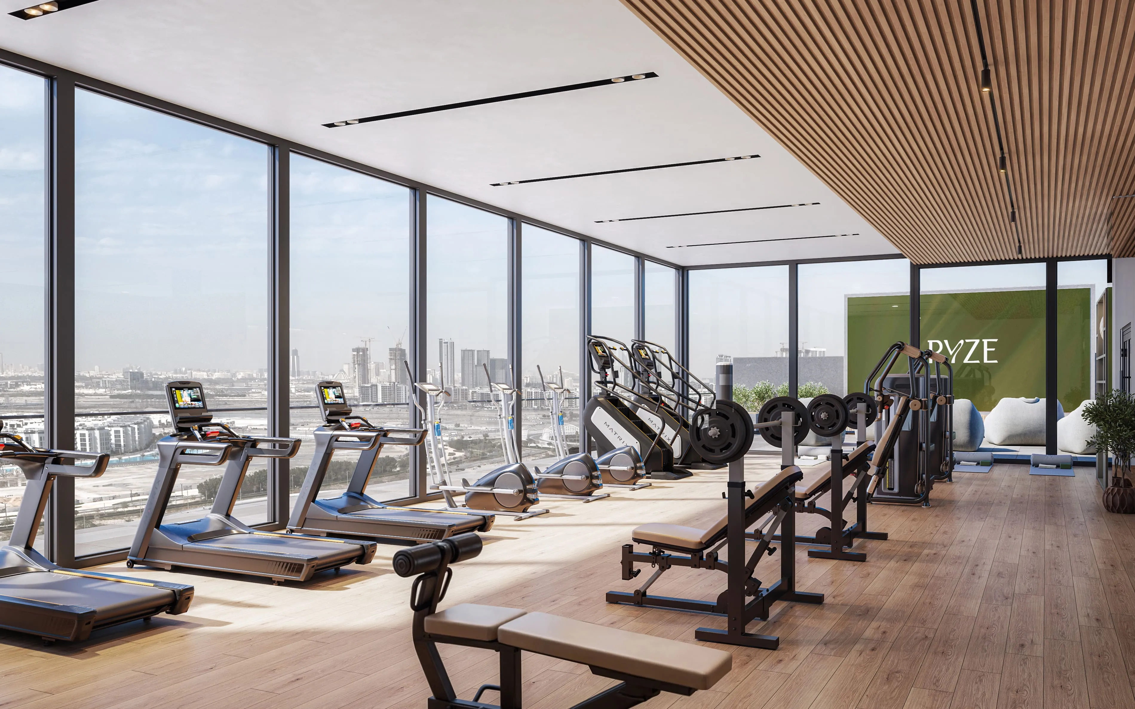 Ryze Residences by AUM Development amenity Gym - Dubai International City, Dubai - by AUM Development