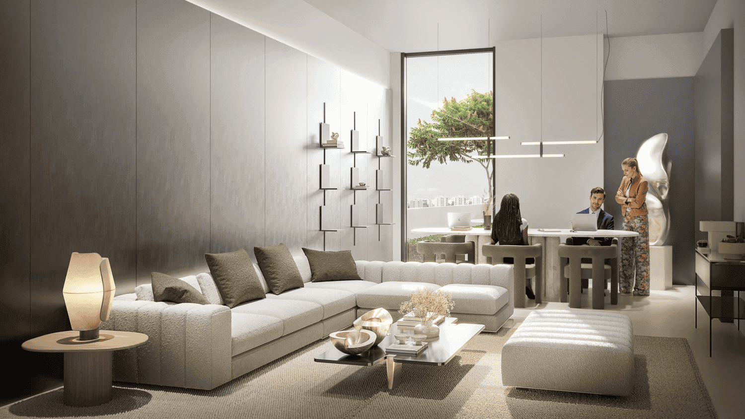 S1LV1ANA Park amenity Clubhouse - JVT (Jumeirah Village Triangle), Dubai - by Object 1