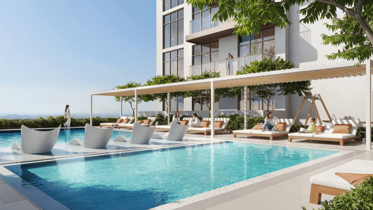 S1LV1ANA Park amenity Kids Pool - JVT (Jumeirah Village Triangle), Dubai - by Object 1