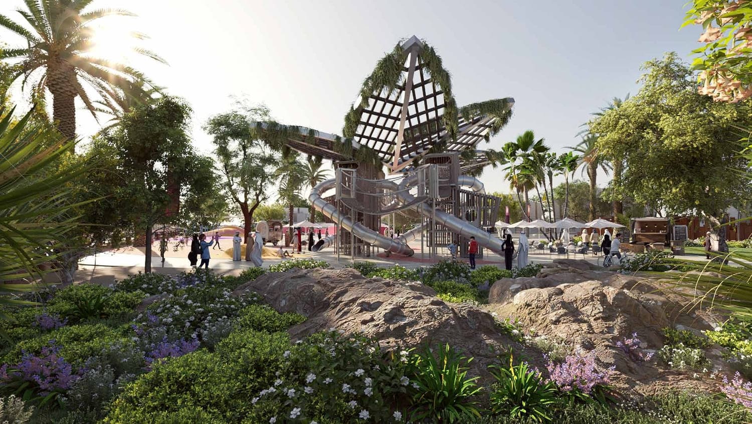 Saadiyat Lagoons amenity Adventure Park - Al Saadiyat island, Dubai - by ALDAR
