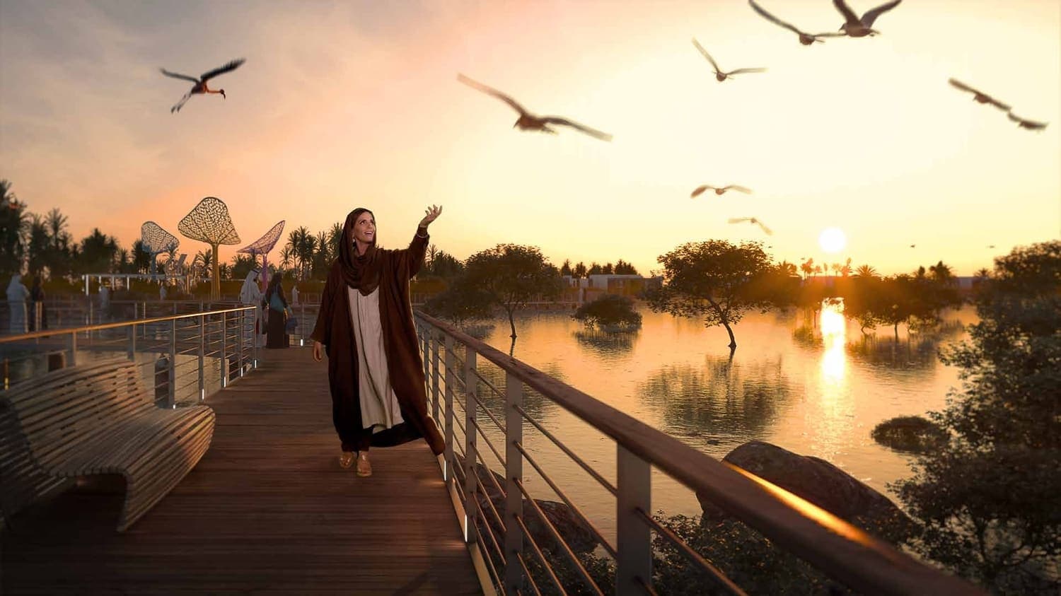 Saadiyat Lagoons amenity Eco Corniche - Al Saadiyat island, Dubai - by ALDAR