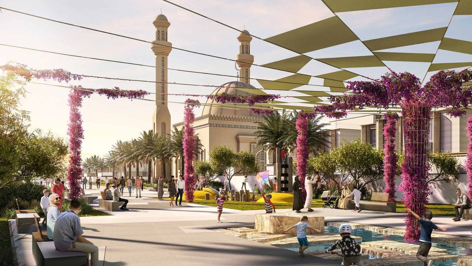 Saadiyat Lagoons amenity Mosques - Al Saadiyat island, Dubai - by ALDAR