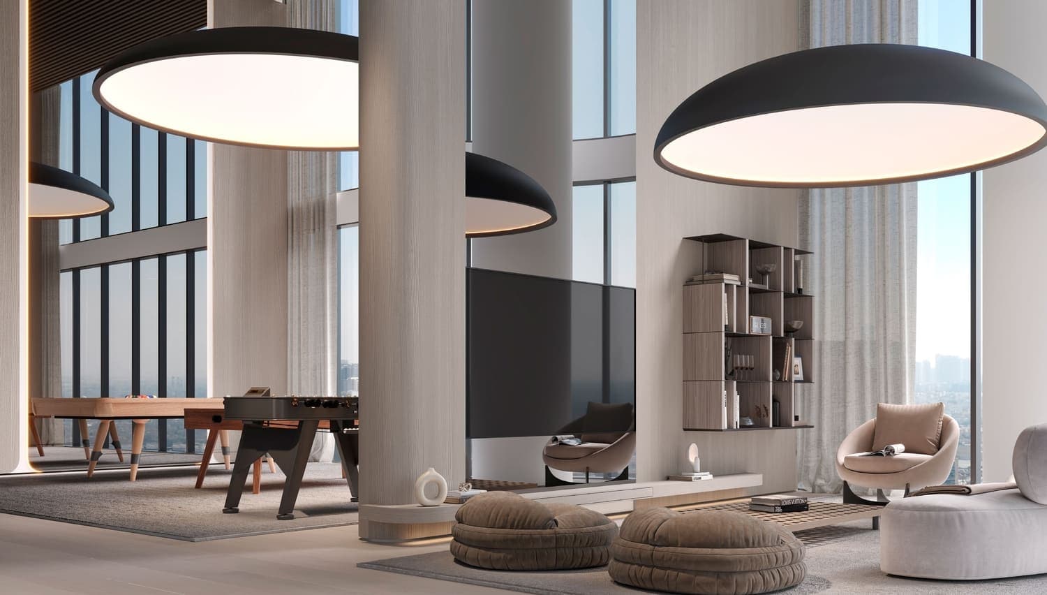 Saas Heights amenity Gaming & Entertainment Zones - Abu Dhabi, Dubai - by SAAS Properties