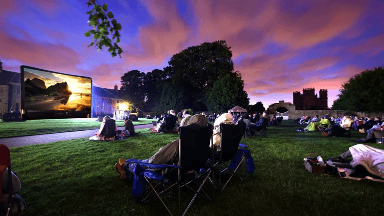Saas Hills amenity Outdoor Cinema in Dubai Science Park, Dubai, by SAAS Properties