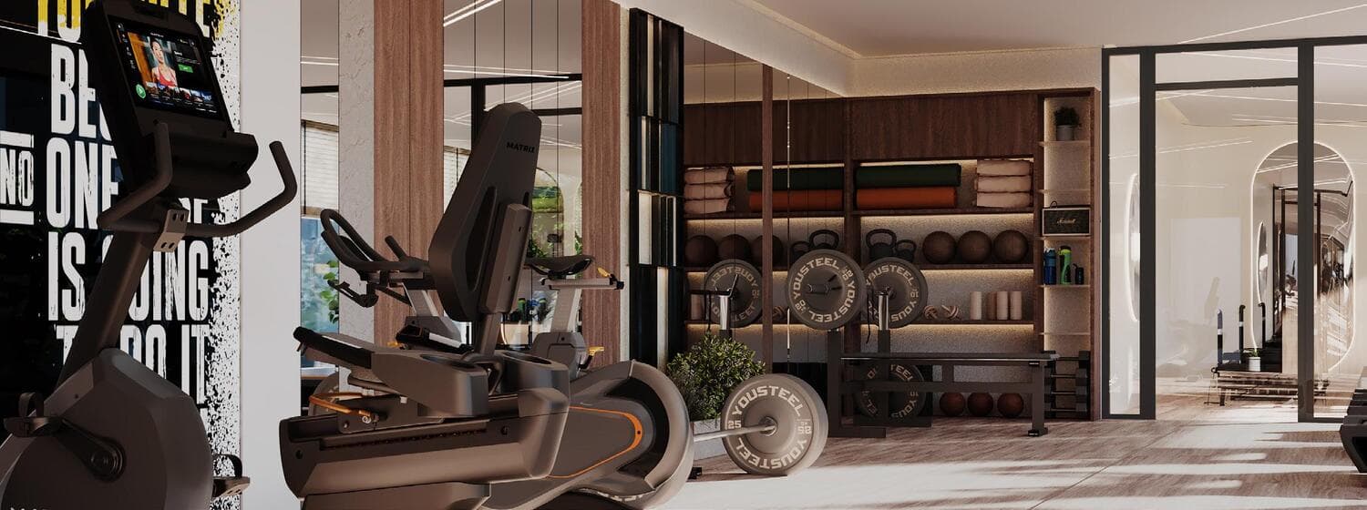 Saddlewood Park amenity Ai Powered Gym - Meydan (Nad Al Sheba 1), Dubai - by MAK Developers