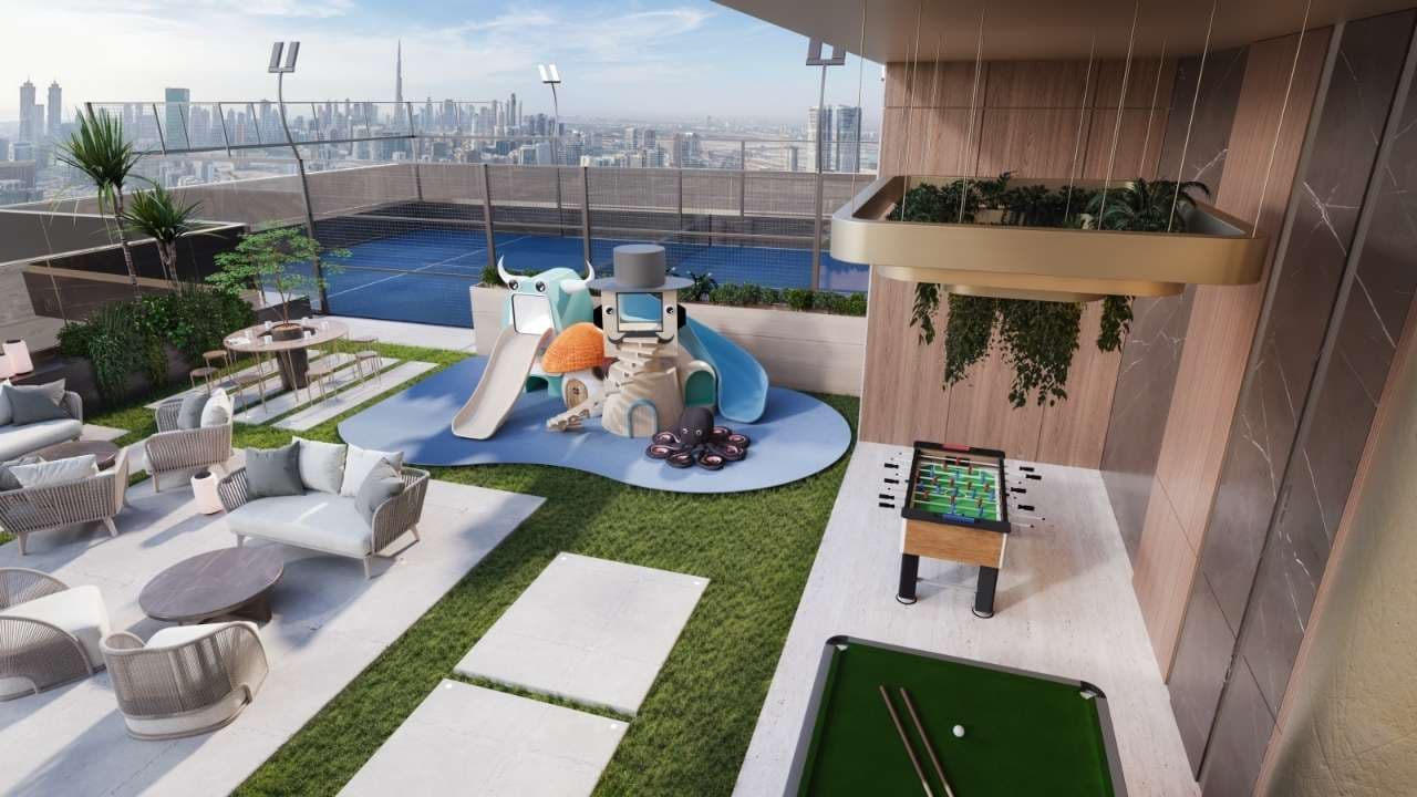Saddlewood Park amenity Games Area - Meydan (Nad Al Sheba 1), Dubai - by MAK Developers