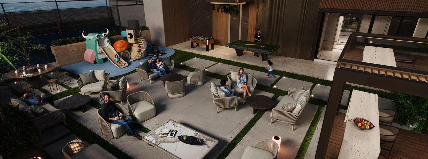 Saddlewood Park amenity Outdoor Seating Area - Meydan (Nad Al Sheba 1), Dubai - by MAK Developers