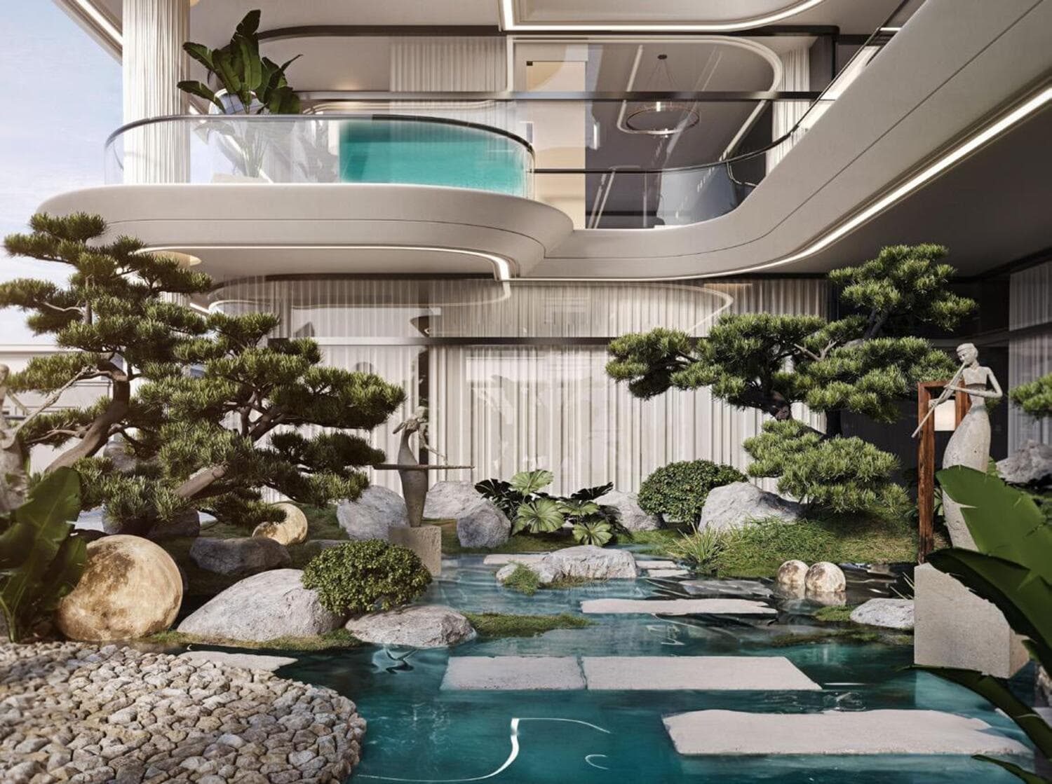 Saddlewood Park amenity Zen Garden - Meydan (Nad Al Sheba 1), Dubai - by MAK Developers