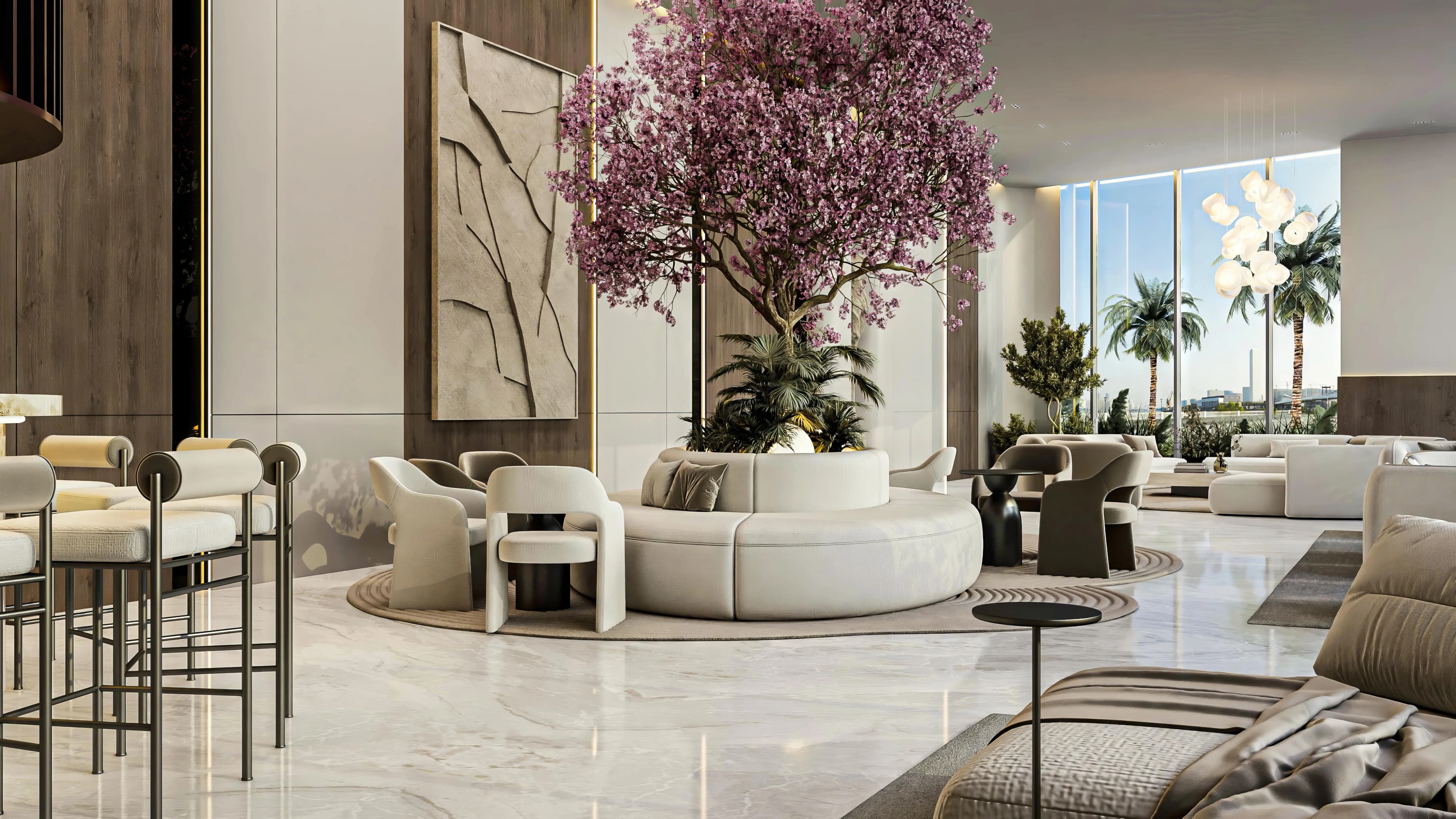 Sakura Gardens amenity Clubhouse - Wadi Al Safa 2, Dubai - by HRE Development