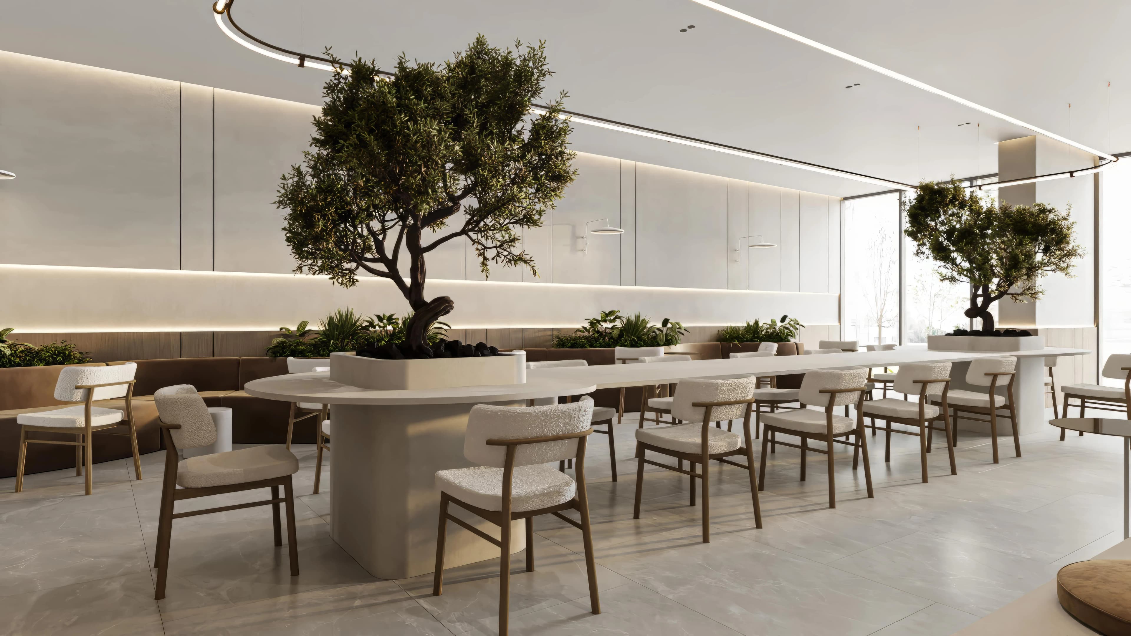 Sakura Gardens amenity Co-Working Space - Wadi Al Safa 2, Dubai - by HRE Development