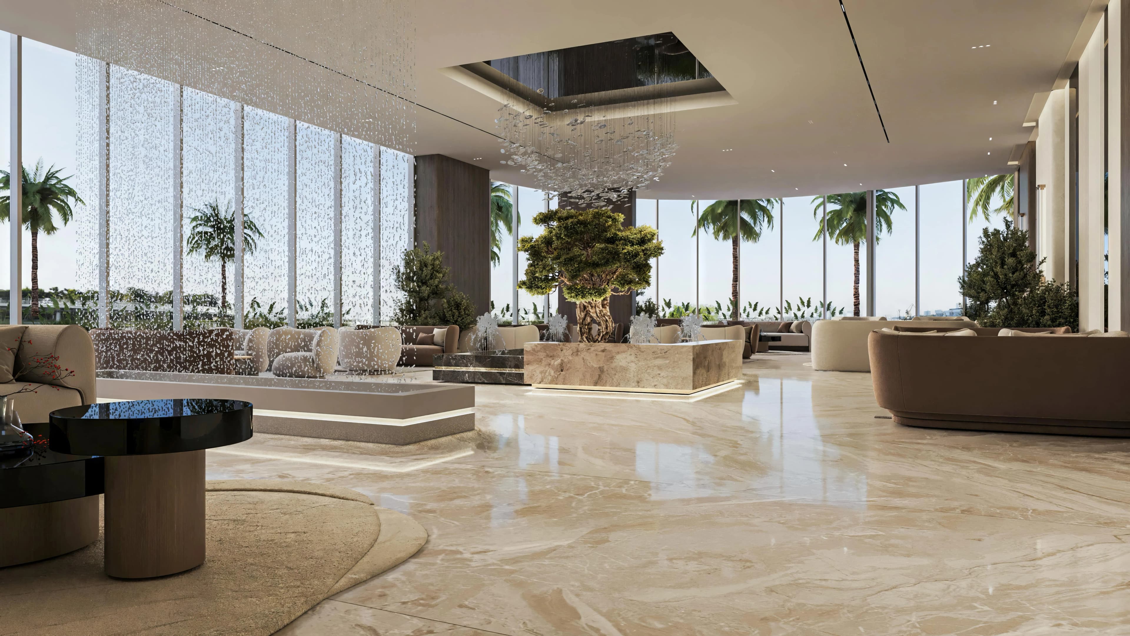 Sakura Gardens amenity Luxury Hall - Wadi Al Safa 2, Dubai - by HRE Development