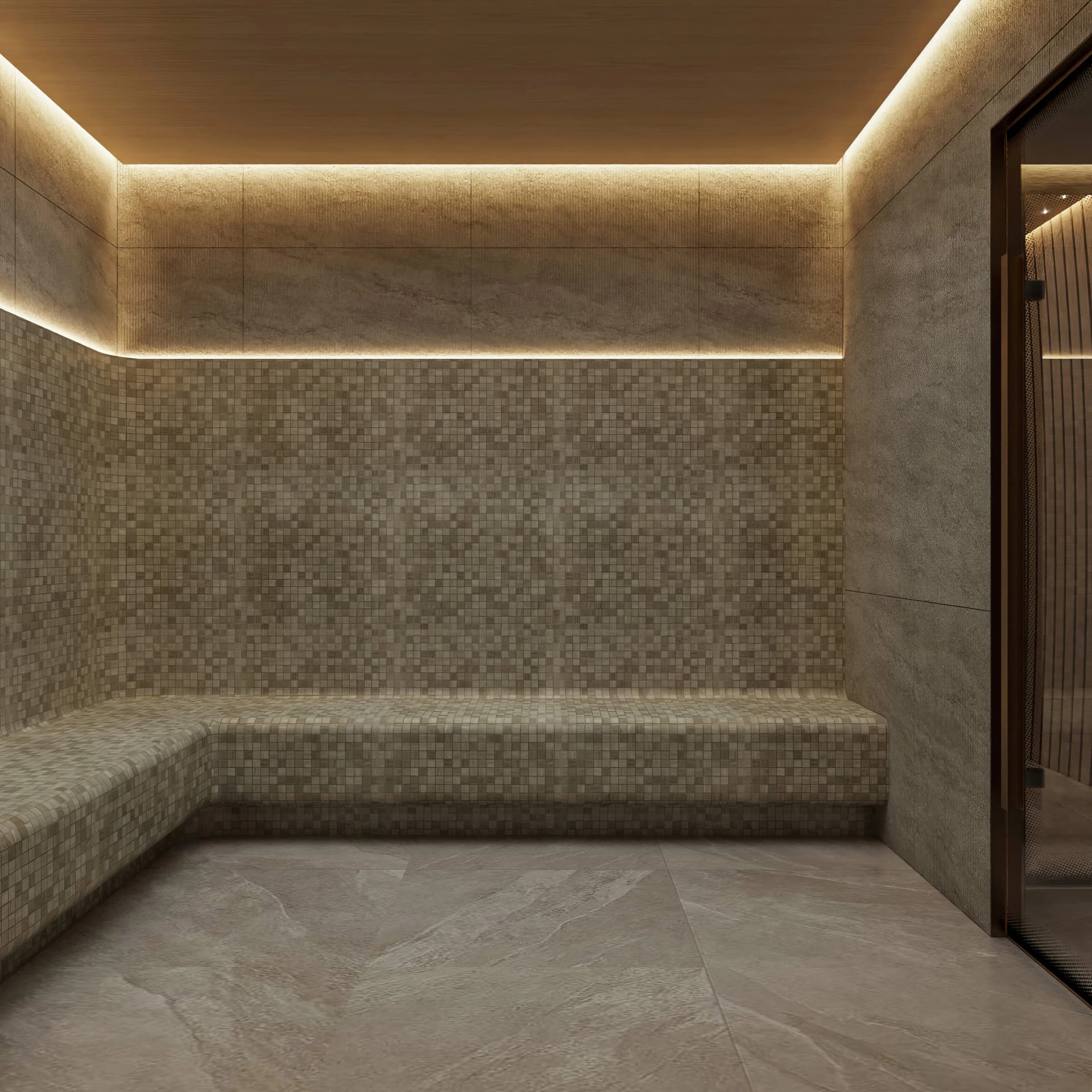 Sakura Gardens amenity Sauna&Steam Room in Wadi Al Safa 2, Dubai, by HRE Development