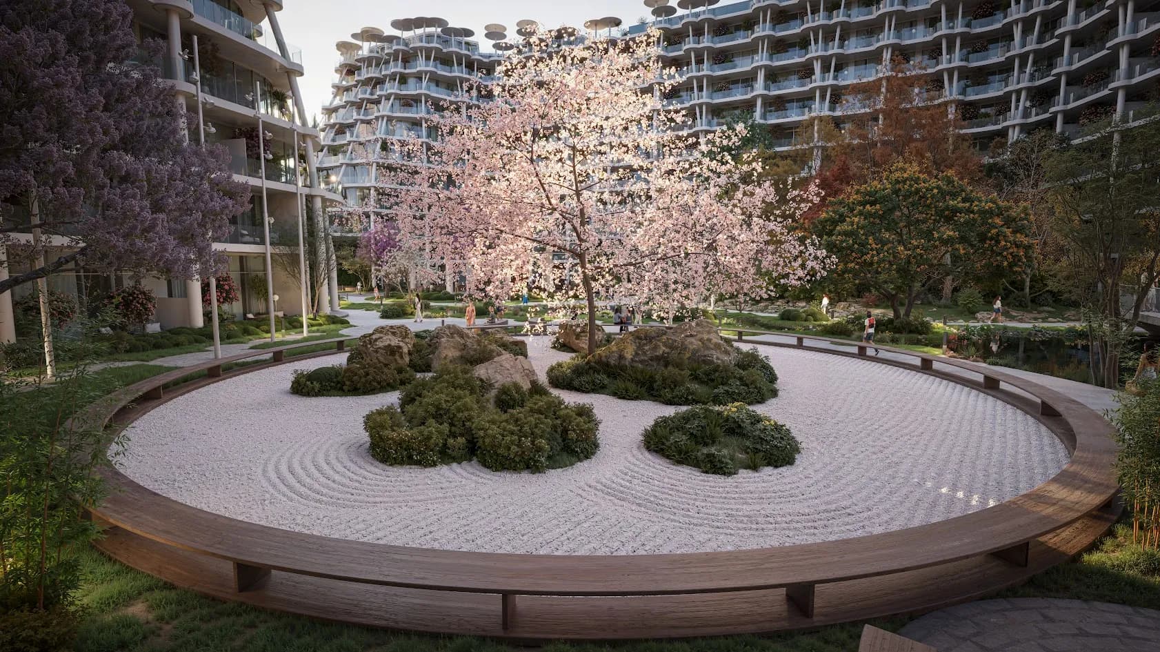 Sakura Gardens amenity Zen Garden - Wadi Al Safa 2, Dubai - by HRE Development