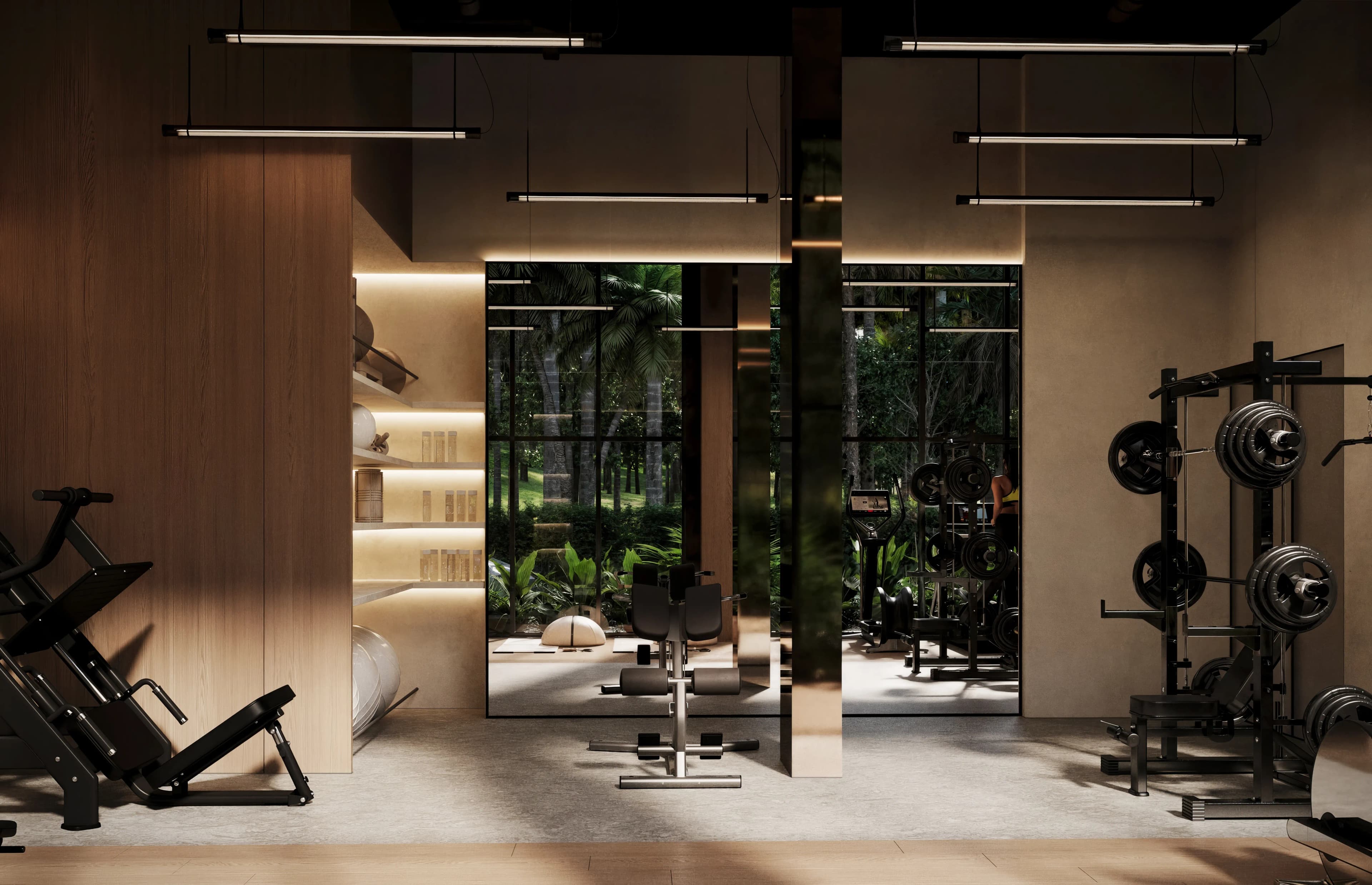 Salt Virgin Beach amenity Gym - Karangasem, Dubai - by Big Waves Development