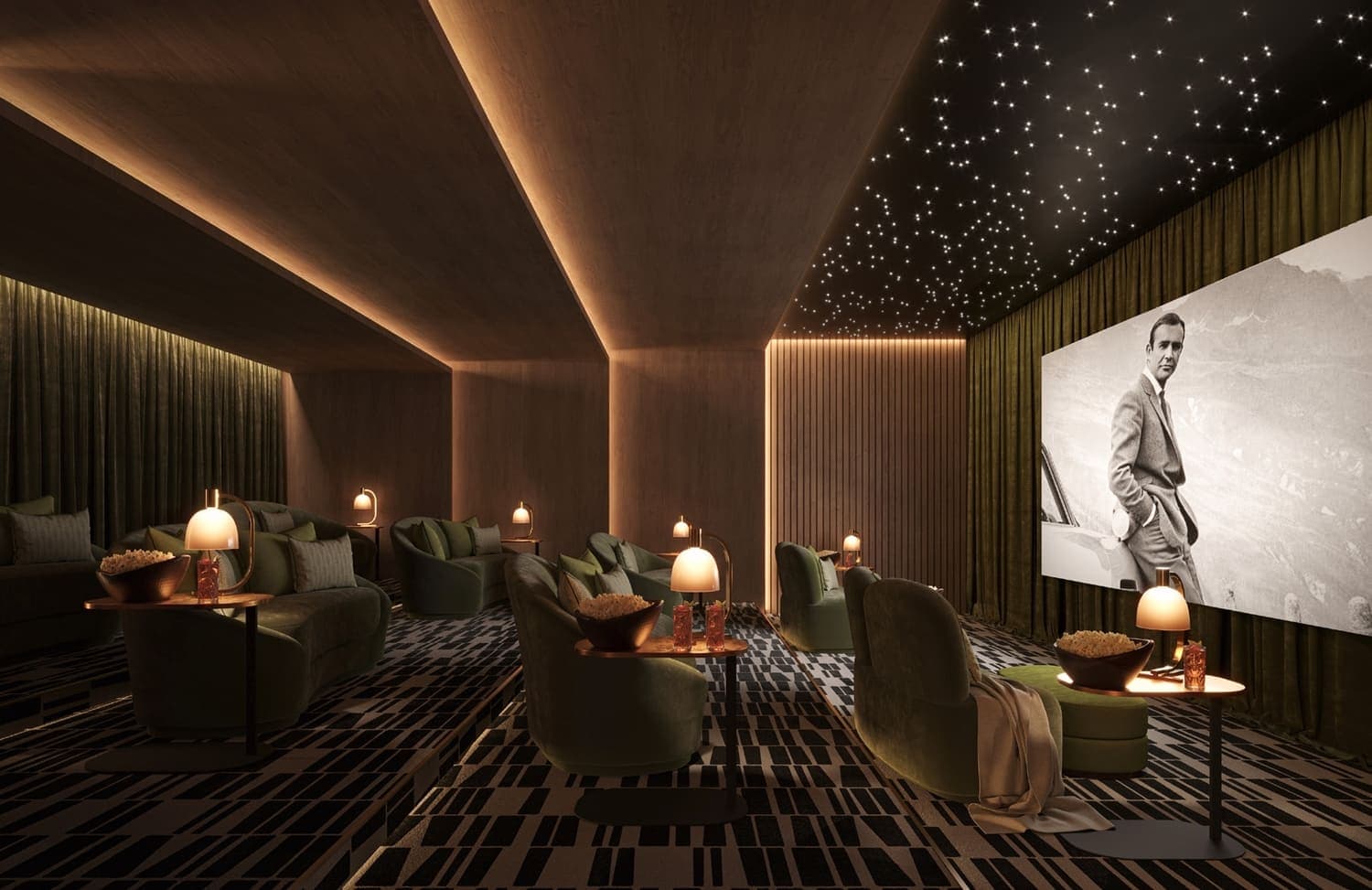 Sama Yas amenity Cinema - Yas Island, Dubai - by ALDAR