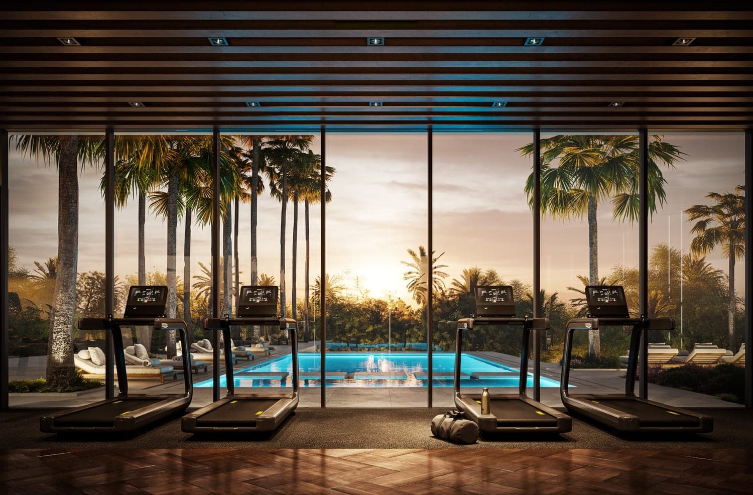 Sama Yas amenity Gym - Yas Island, Dubai - by ALDAR
