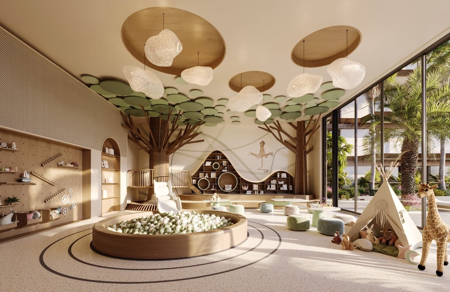 Sama Yas amenity Kids Room - Yas Island, Dubai - by ALDAR