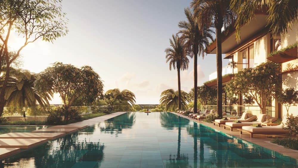 Sama Yas amenity Swimming Pool - Yas Island, Dubai - by ALDAR