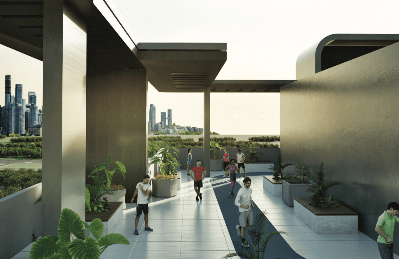 Samana Avenue amenity Outdoor Gym - Dubailand Residence Complex, Dubai - by Samana