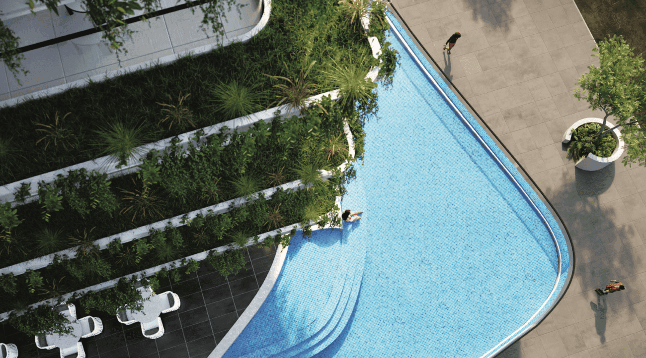 Samana Avenue amenity Swimming Pool - Dubailand Residence Complex, Dubai - by Samana