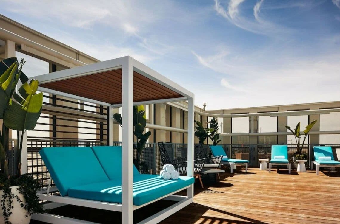 Samana Barari Heights amenity Cabana Seating Area - Majan, Dubai - by Samana