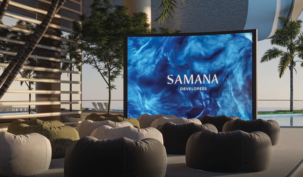 Samana Barari Heights amenity Open Theater - Majan, Dubai - by Samana