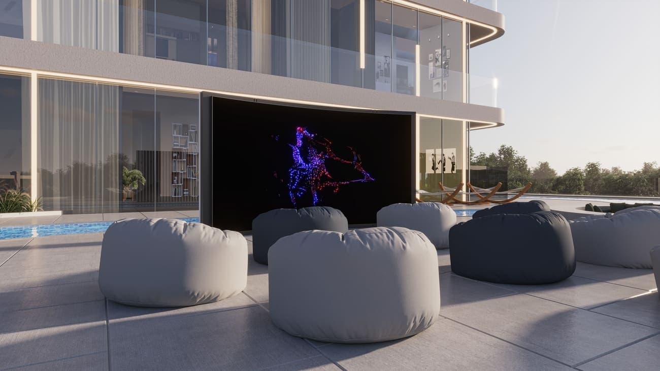 Samana Barari Lagoons amenity Outdoor Cinema - Majan, Dubai - by Samana