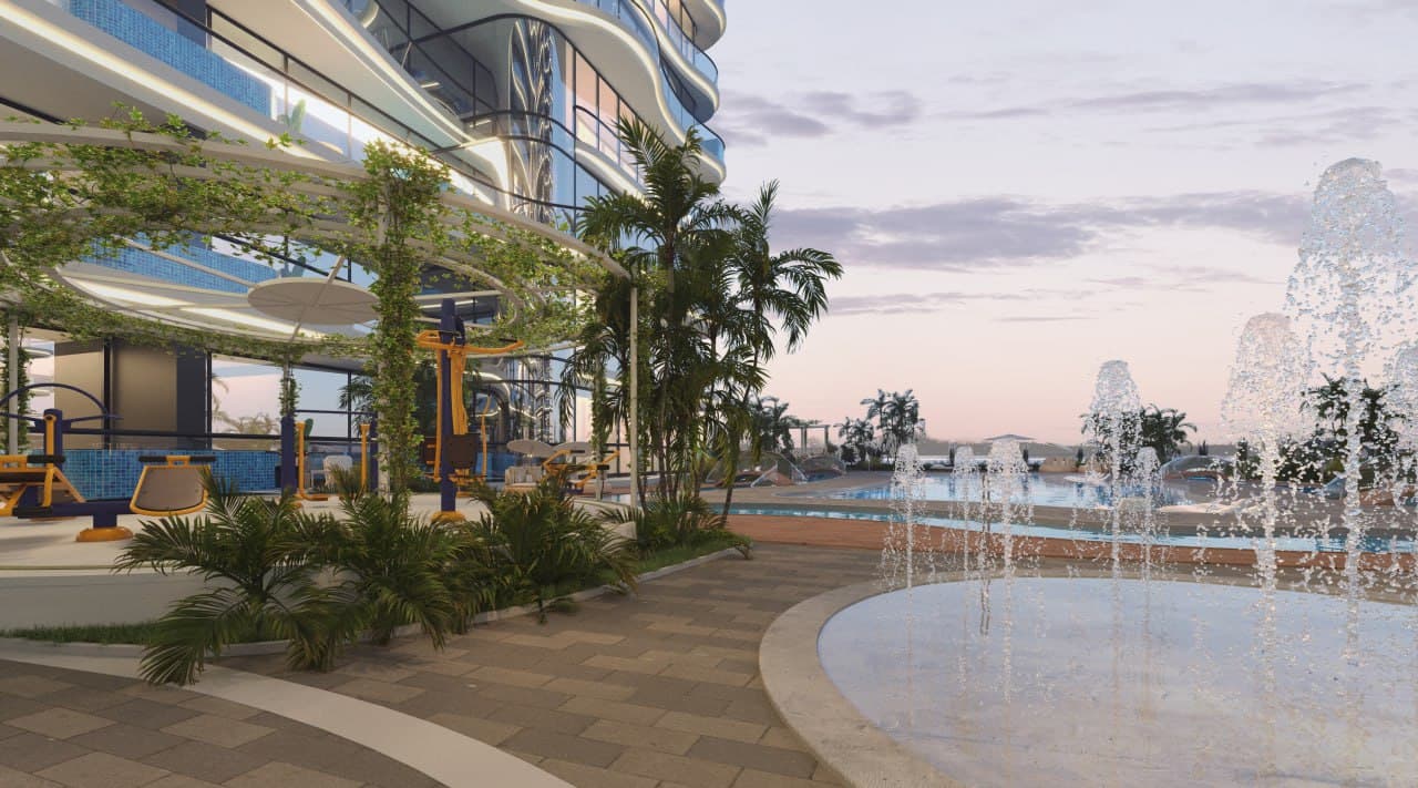Samana Barari Views 2 amenity Children'S Splash Pool - Majan, Dubai - by Samana