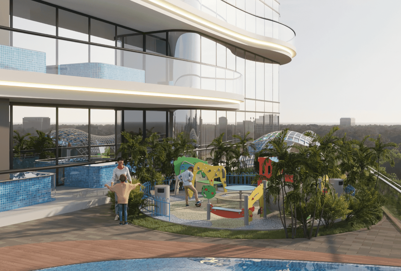 Samana Barari Views amenity Kids Play Area - Majan, Dubai - by Samana