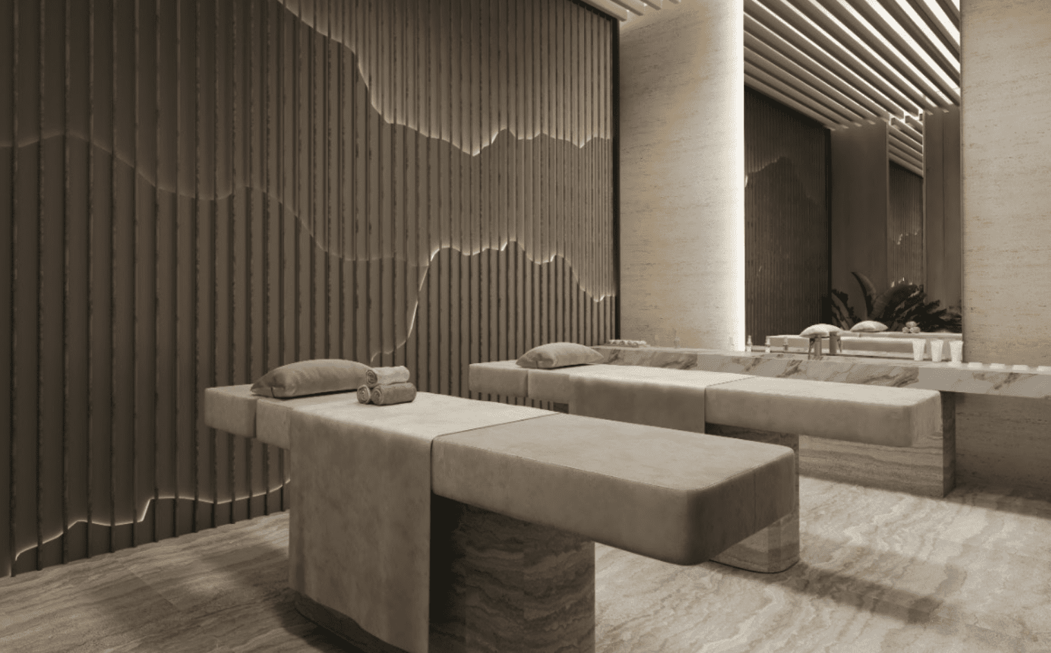 Samana Barari Views amenity Steam & Sauna in Majan, Dubai
