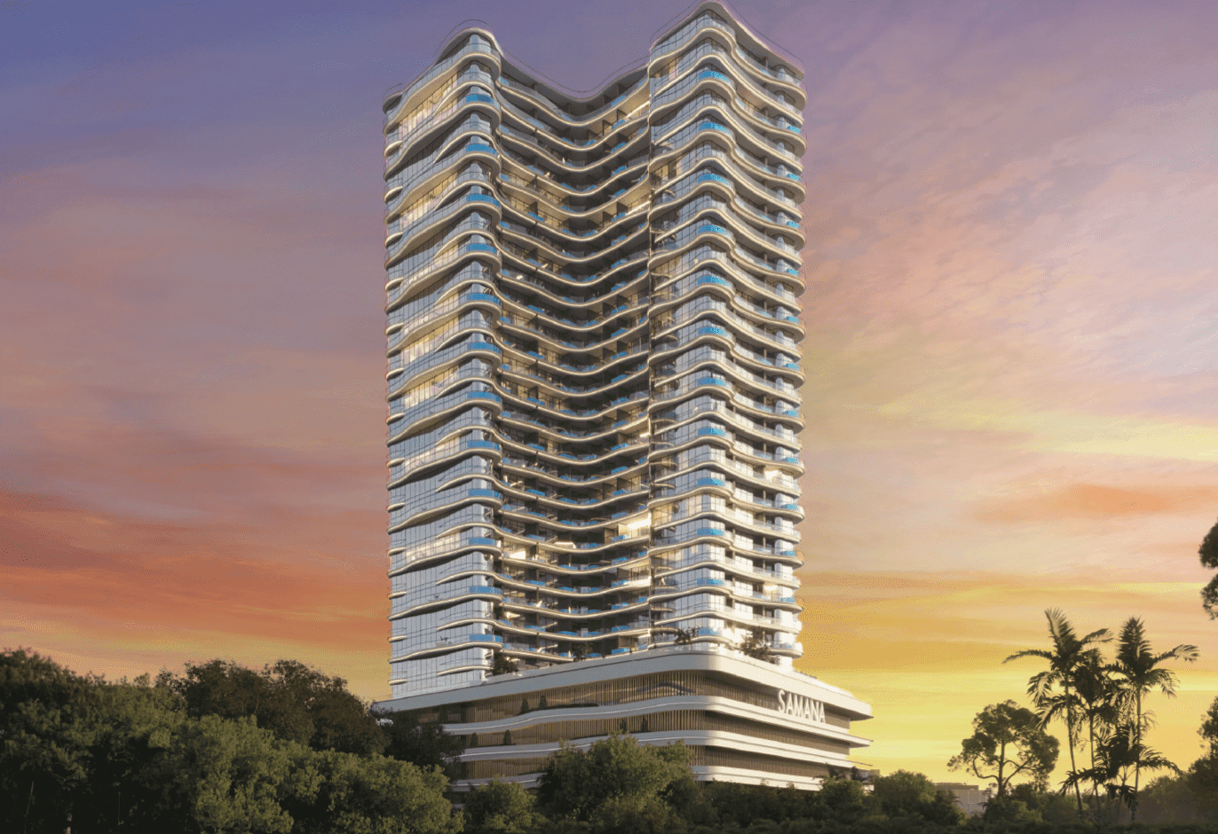 Samana Barari Views exterior view - Majan, Dubai - by Samana