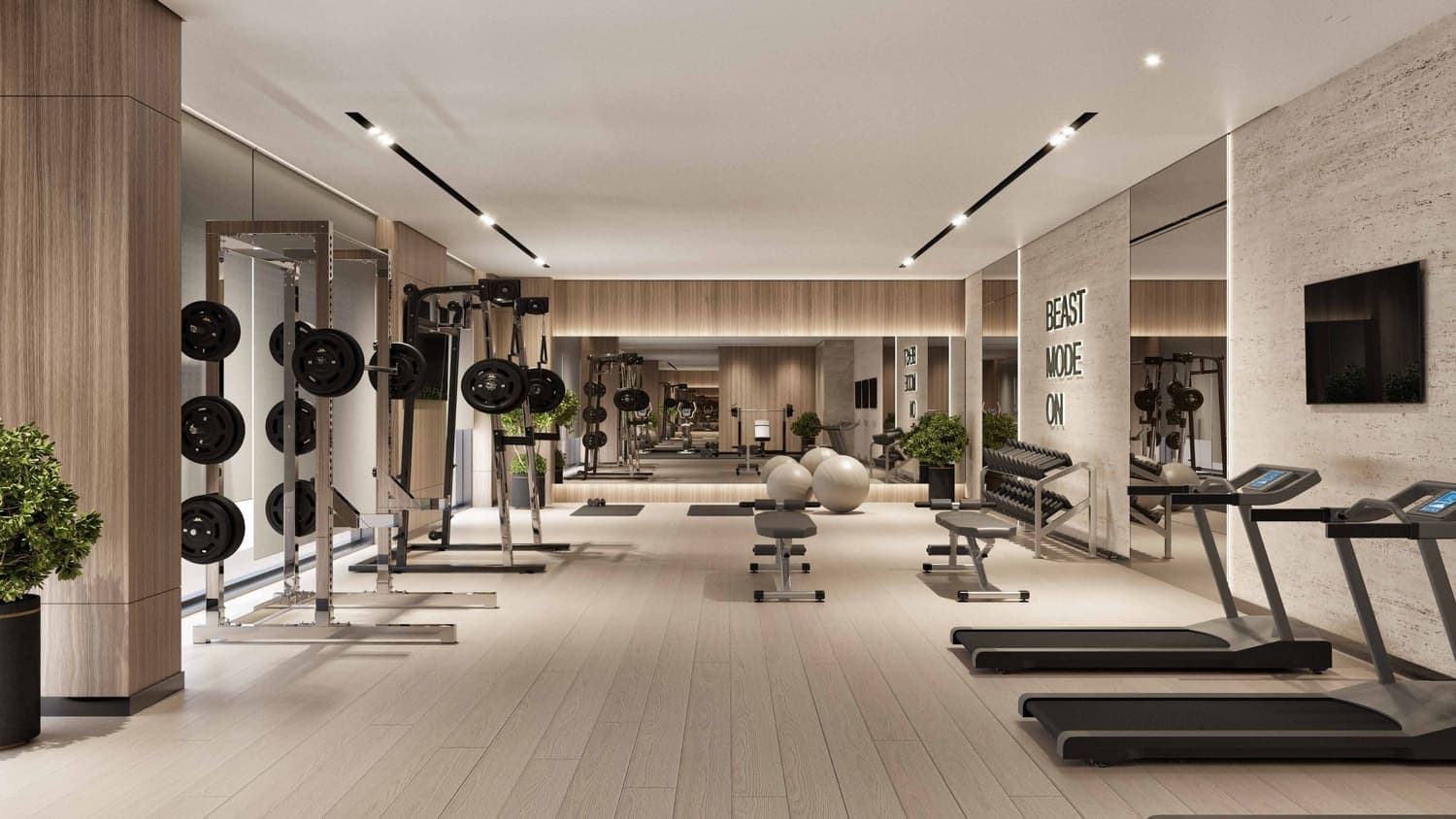Samana California amenity Fully Equiped Indoor Gym - Discovery Gardens, Dubai - by Samana