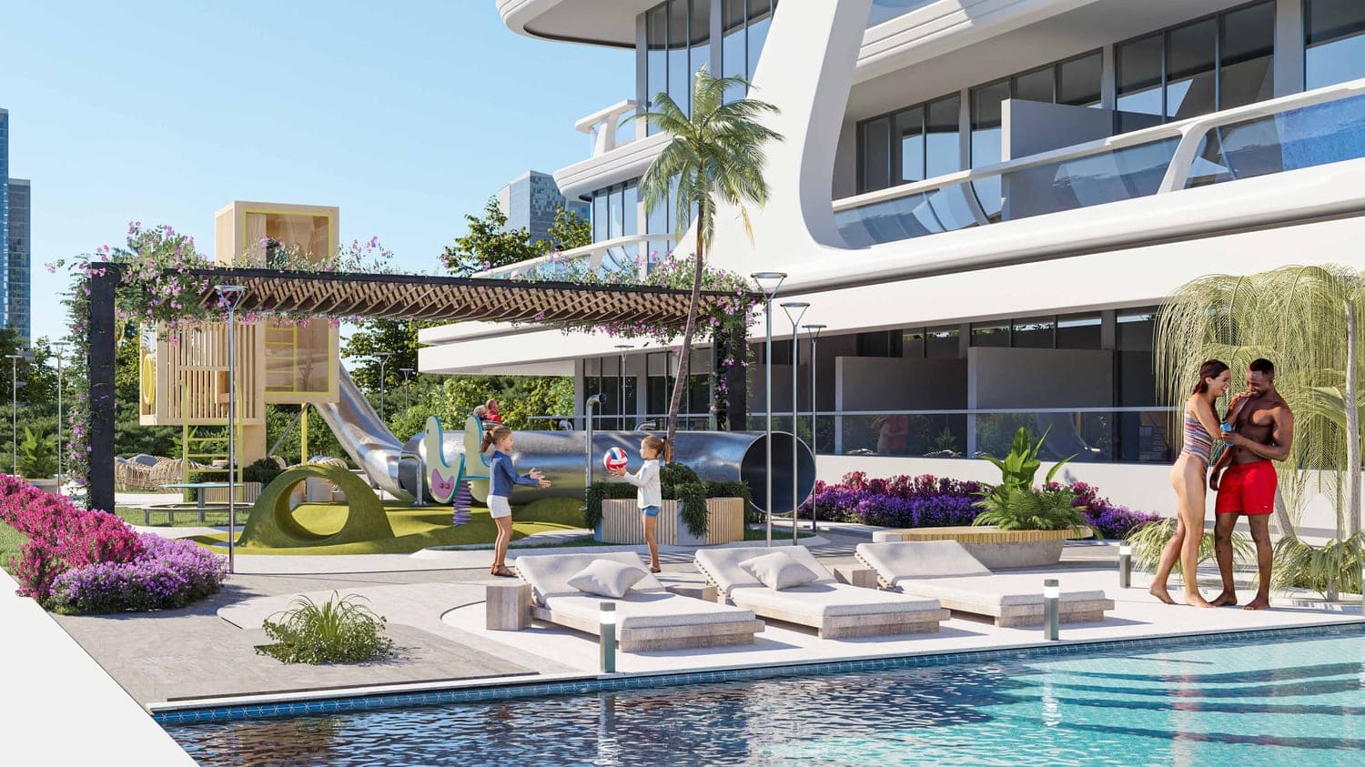 Samana California amenity Kids Play Area - Discovery Gardens, Dubai - by Samana