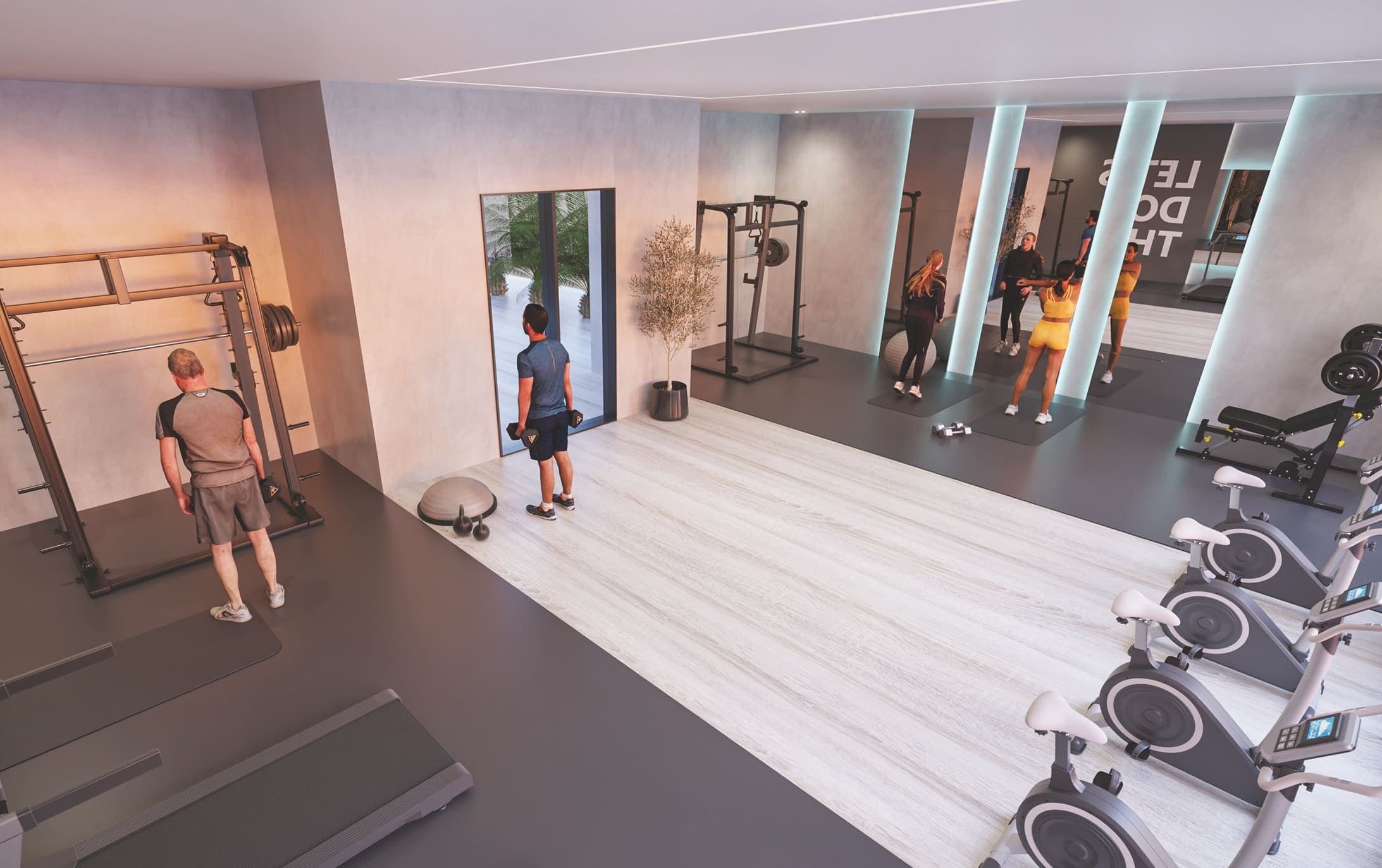 Samana California Phase 2 amenity Indoor Gym - Discovery Gardens, Dubai - by Samana
