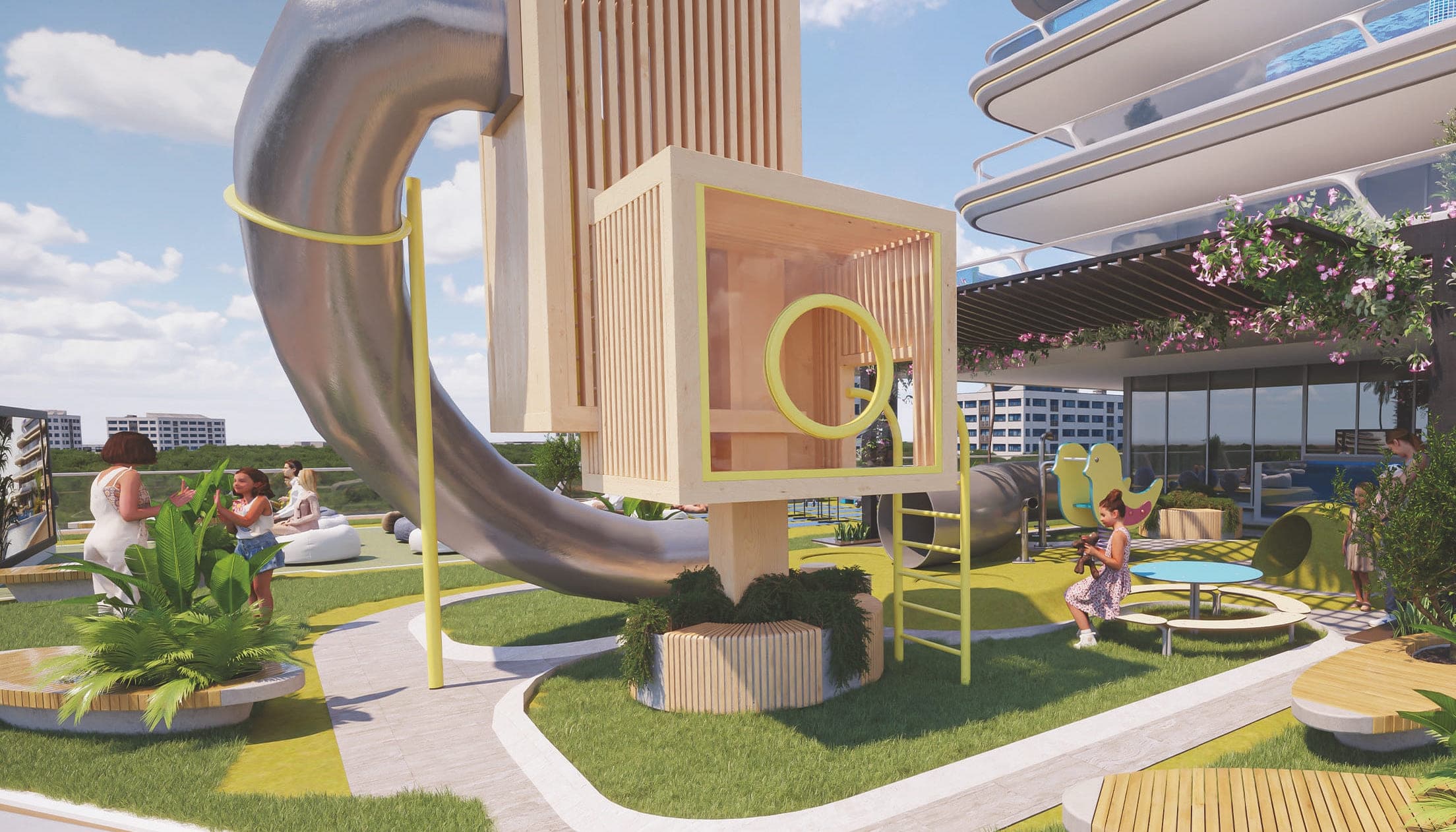 Samana California Phase 2 amenity Kids Play Area - Discovery Gardens, Dubai - by Samana