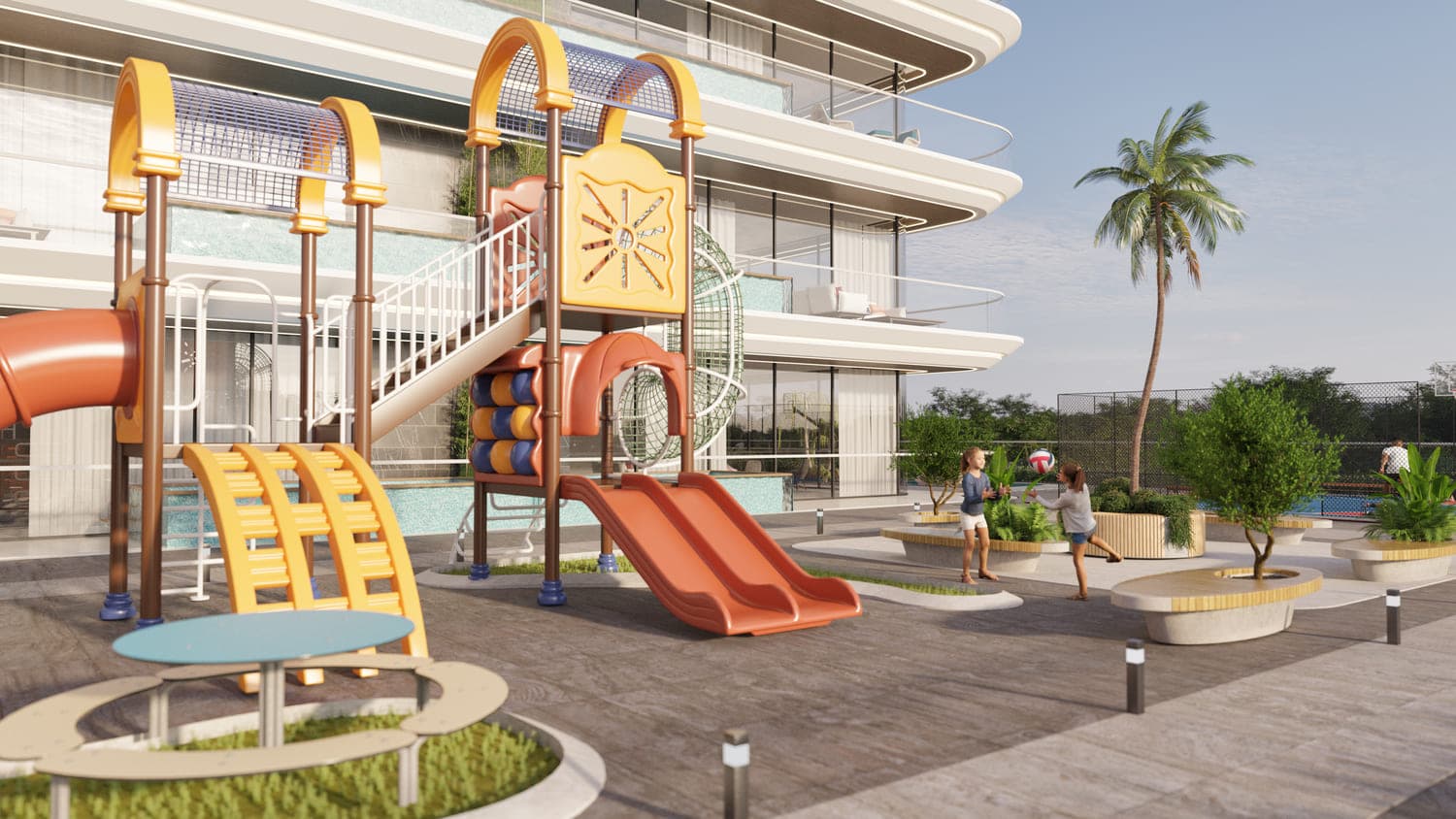 Samana Golf Views amenity Kids Play Area - Dubai Sports City, Dubai - by Samana