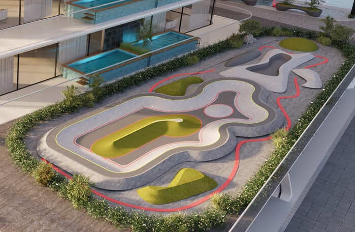 Samana Golf Views amenity Skatepark - Dubai Sports City, Dubai - by Samana