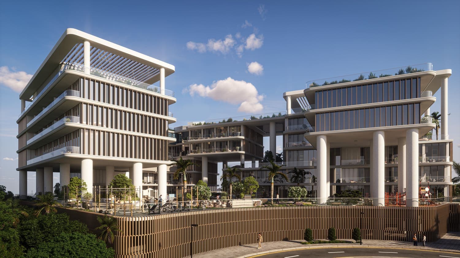 Samana Hills South 2 exterior view - Dubai Industrial City, Dubai - by Samana